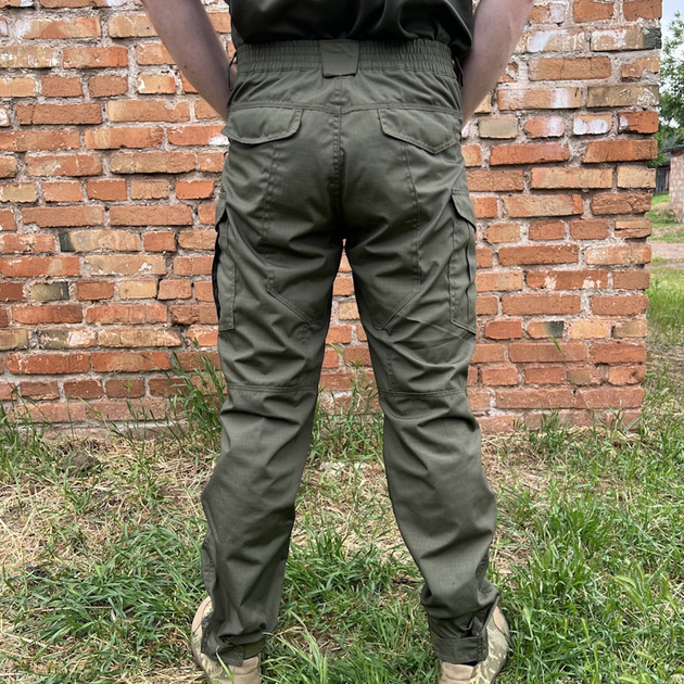 Мужские штаны тактические летние для НГУ рип стоп 54 Олива - изображение 2