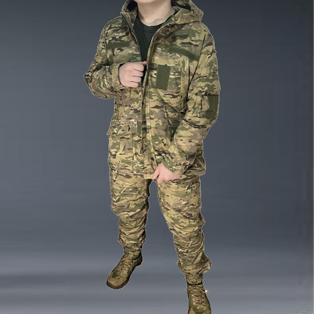Костюм Горка летний тактический для военных Рип Стоп камуфляжный 60 Мультикам - изображение 1