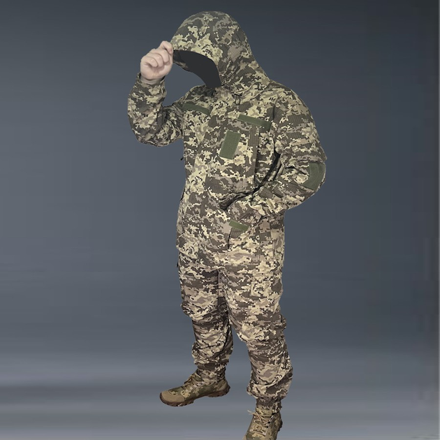 Костюм Горка летний тактический для военных Рип Стоп камуфляжный 46 Пиксель - изображение 1