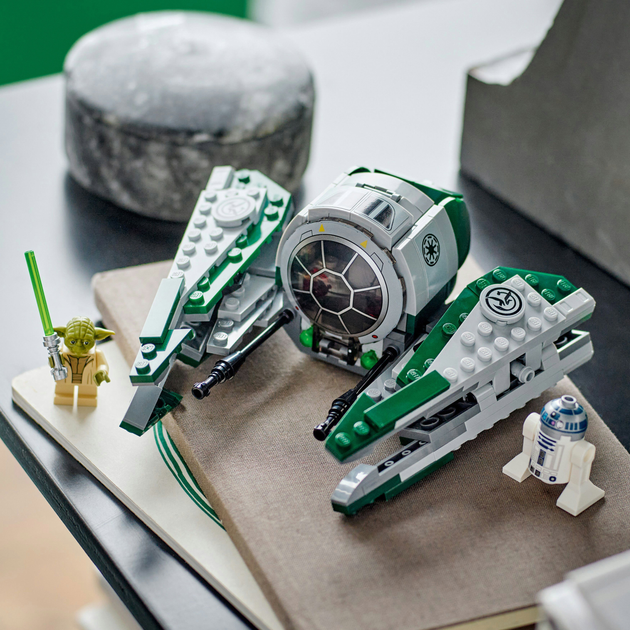 Zestaw klocków LEGO Star Wars Jedi Starfighter Yody 253 elementy (75360) - obraz 3