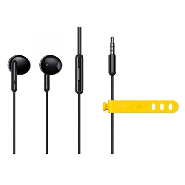 Наушники Realme Buds Classic 3.5mm Black купить в интернет-магазине ...