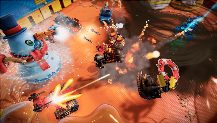 Игра Sony PlayStation 4 Micro Machines World Series Английская Версия Б/У - изображение 2