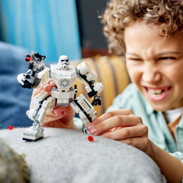Zestaw klocków LEGO Star Wars Mech Szturmowca 138 elementów (75370) - obraz 4