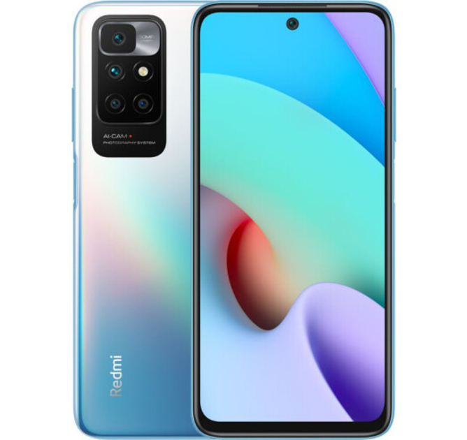 Смартфон Xiaomi Redmi 10 2022 6/128GB Sea Blue (no NFC) Europe – фото ...