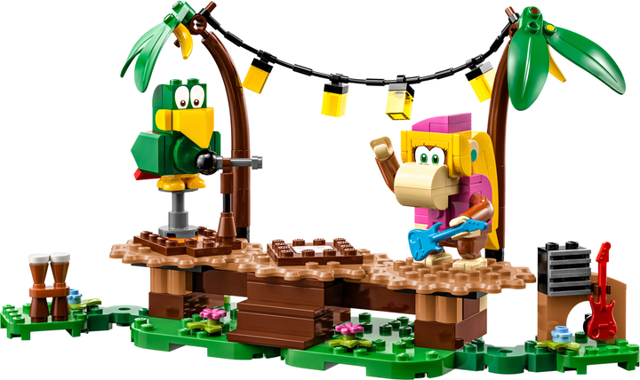 Zestaw klocków LEGO Super Mario Dżunglowy koncert Dixie Kong. Zestaw rozszerzający 174 elementy (71421) - obraz 2