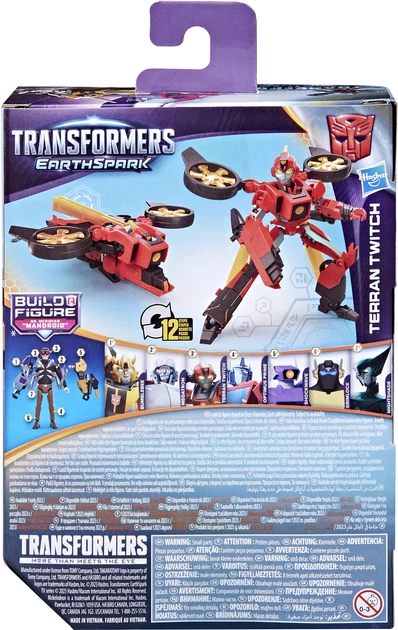 Transformacyjna zabawka Hasbro Deluxe Transformers EarthSpark F6231 (5010994183301) - obraz 2