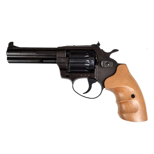Револьвер під патрон Флобера Safari PRO 441м (4.0", 4.0 mm), ворон-бук - зображення 1