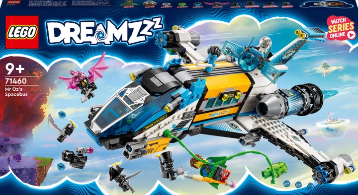 Zestaw LEGO DREAMZzzz Autobus kosmiczny Mr Oza 878 elementów (71460) - obraz 1