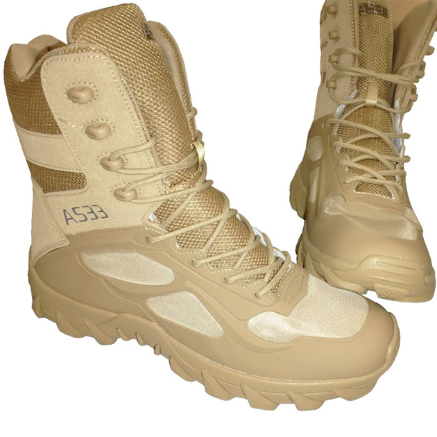 Тактичні черевики з високим берцем A-533 Desert Size 41 - изображение 2