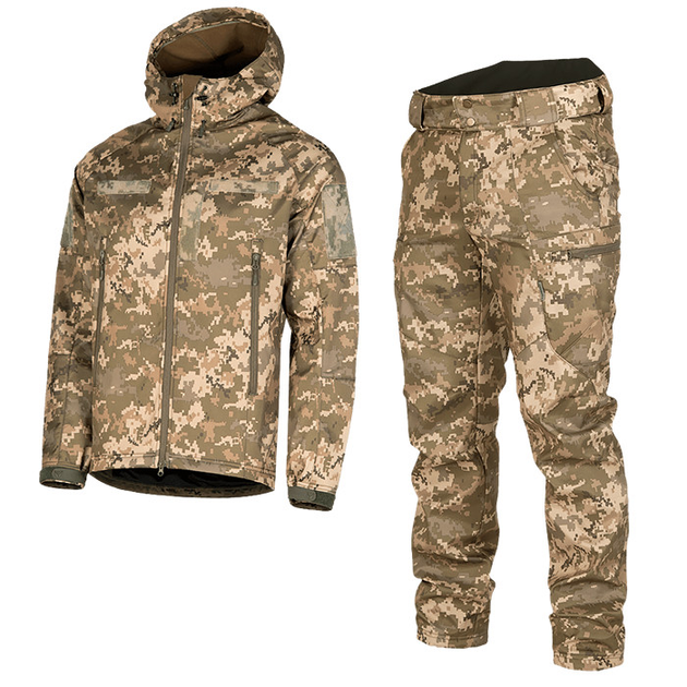 Костюм тактичний Camo-Tec SoftShell 3.0 ММ14 Size S - зображення 1