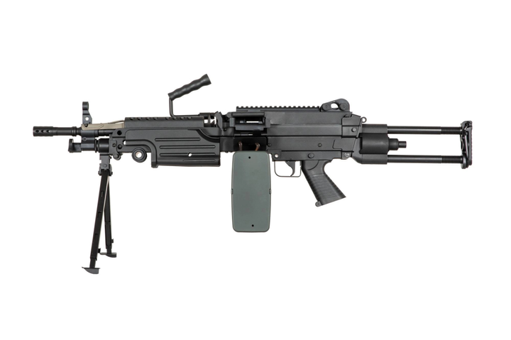 Страйкбольний кулемет Specna Arms SA-249 Para Core Black - зображення 1