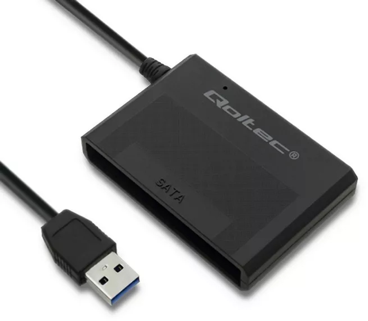 Adapter Qoltec USB 3.0 do SATA III HDD/SSD (50644) - obraz 1