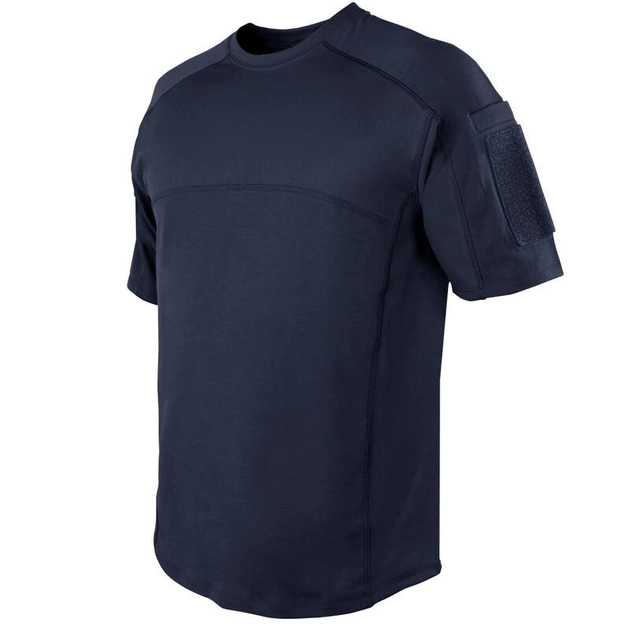 Боевая антимикробная футболка Condor Trident Battle Top 101117 X-Large, Синій (Navy) - изображение 1
