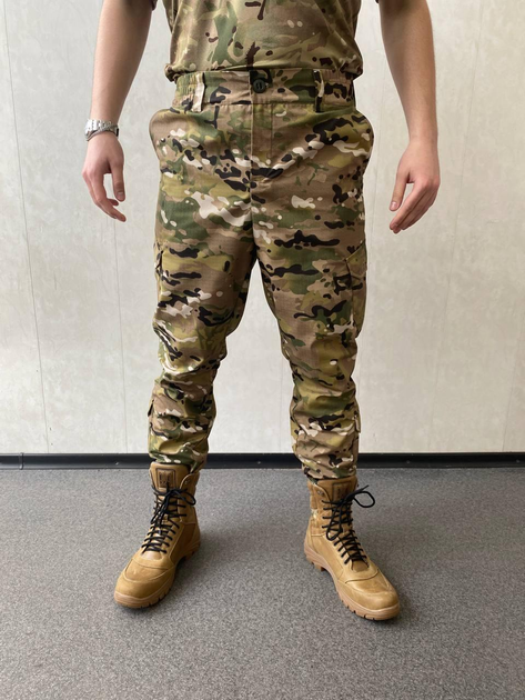 Армійські літні штани ріп-стоп мультикам S - зображення 1