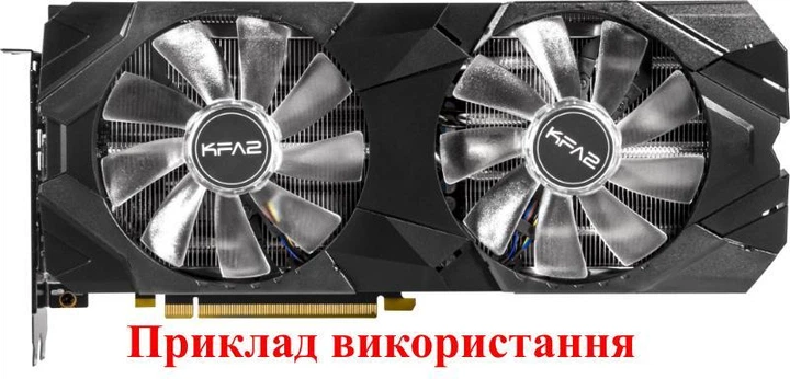 Вентилятор Ecotherm для видеокарты GALAX KFA2 RTX 2060 2070 2080 Super FY10015M12LPA (№446) - изображение 4