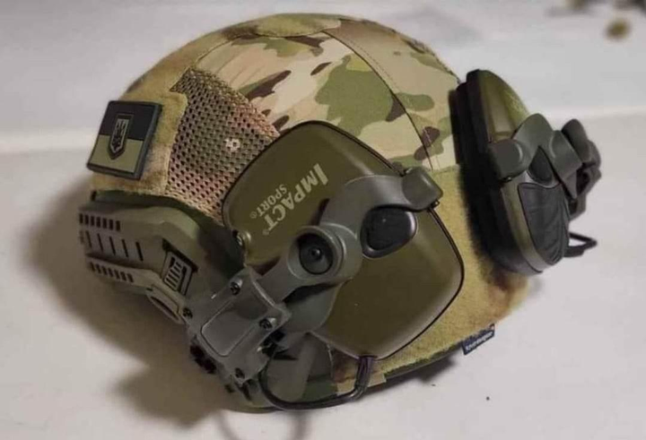 Активні навушники Howard Leight Impact Sport USA з кріпленням на шолом "чебурашки" - зображення 1