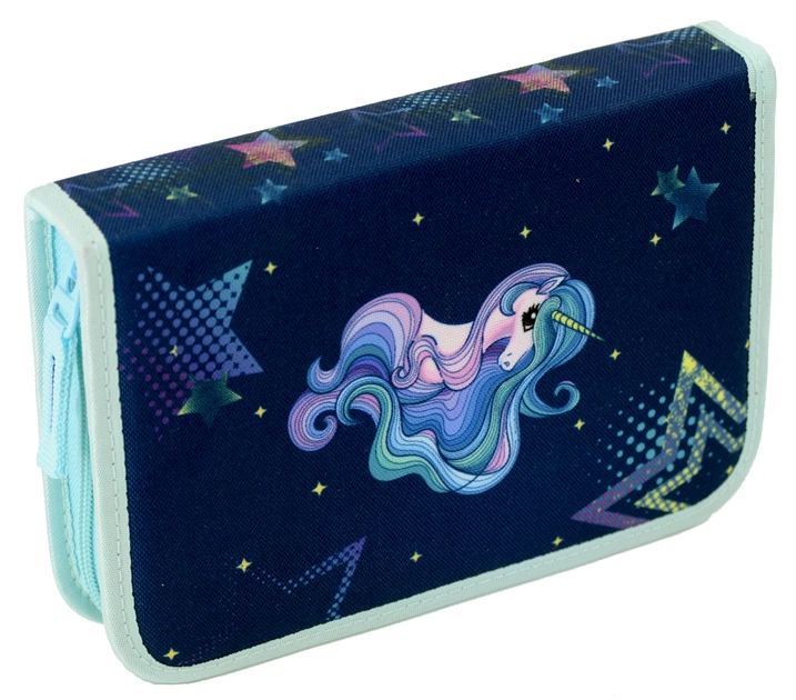 Piórnik szkolny Hama Rainbow Unicorn z akcesoriami (129675) (4047443432117) - obraz 2