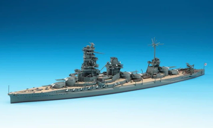 Збірна модель 1/700 японський лінкор Hyuga Hasegawa 49118 - Фото 2 Збірна модель 1/700 японський лінкор Hyuga Hasegawa 49118 - зображення 2