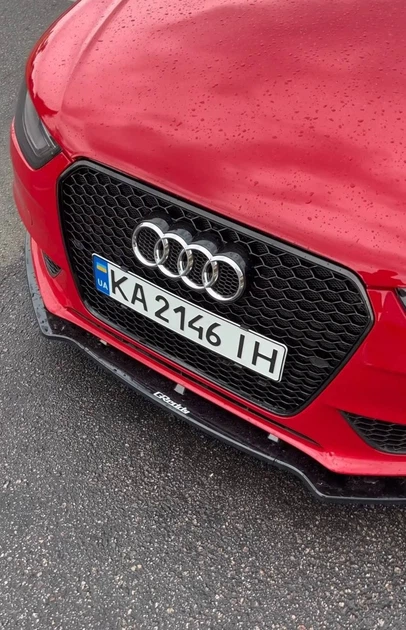 Адаптер кріплення номера Plate Holder для Audi RS - зображення 2