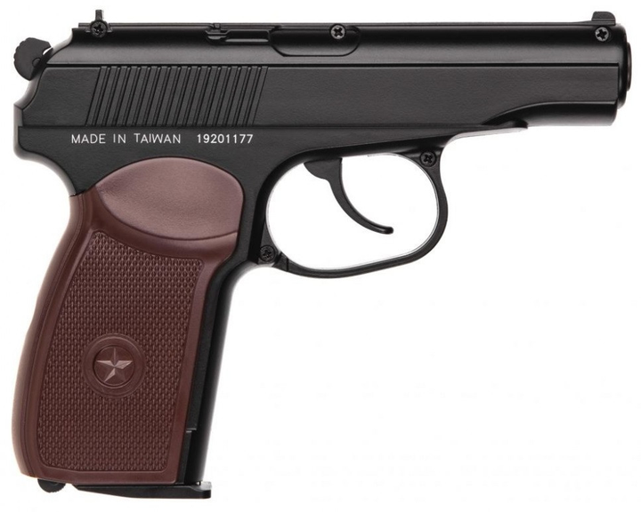 Пистолет пневматический SAS Makarov (Макарова) 4,5 мм BB (металл) - изображение 2