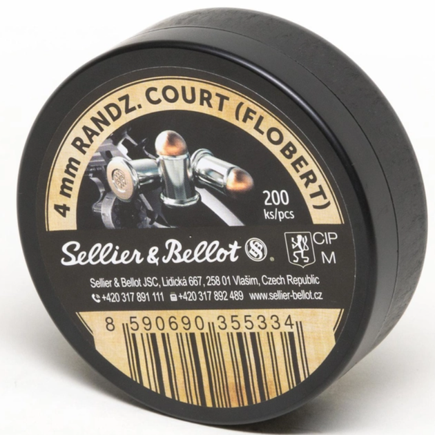 Патроны Флобера Sellier & Bellot RANDZ CURTE 4 мм (200шт/уп) - изображение 5