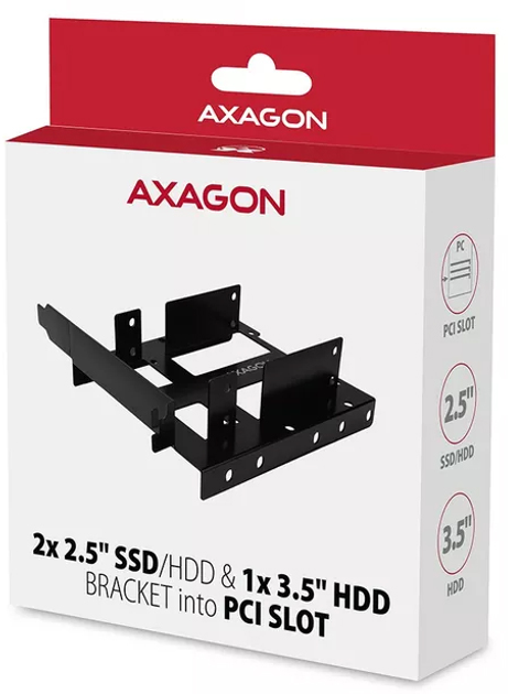 Kieszeń na dysk Axagon 2x 2,5" HDD (RHD-P35) - obraz 7