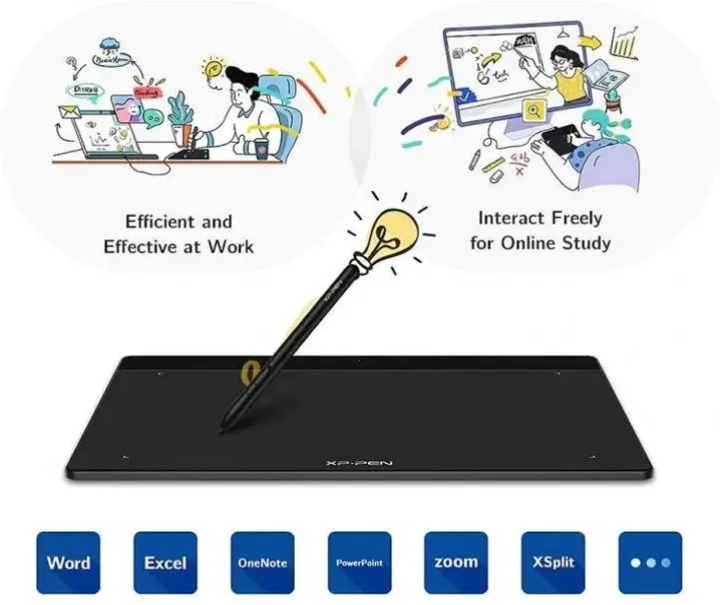 Графический планшет XP-Pen Moltis Deco Fun L для рисования Black (А6) рабочая зона мм 254 х 152.4 - Фото 5 Графический планшет XP-Pen Moltis Deco Fun L для рисования Black (А6) рабочая зона мм 254 х 152.4 - изображение 5