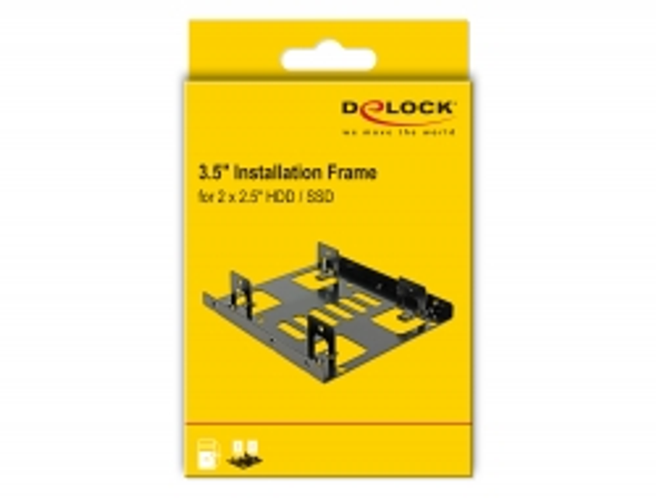 Фрейм-перехідник Delock 2x 2.5" HDD (18210) - зображення 5