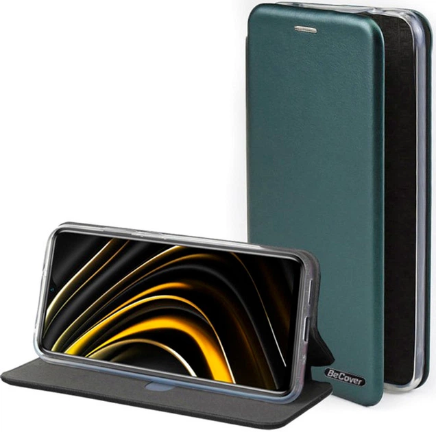 Чехол-книжка для смартфона Motorola Moto E13 BeCover Exclusive Dark Green (BC_709006) - Фото 5 Чехол-книжка для смартфона Motorola Moto E13 BeCover Exclusive Dark Green (BC_709006) - изображение 5