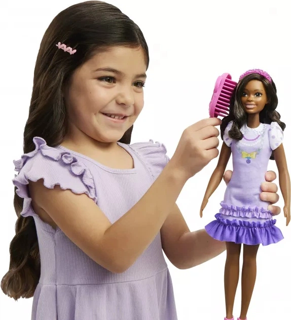 Lalka + piesek Barbie Moja Pierwsza Barbie „Brooklyn” (194735114535) - obraz 3