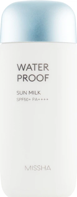 Сонцезахисне водостійке молочко - Missha All-around Water Proof Sun Milk SPF50+/PA+++ 70ml (576703-25109) - Фото 2 Сонцезахисне водостійке молочко - Missha All-around Water Proof Sun Milk SPF50+/PA+++ 70ml (576703-25109) - изображение 2