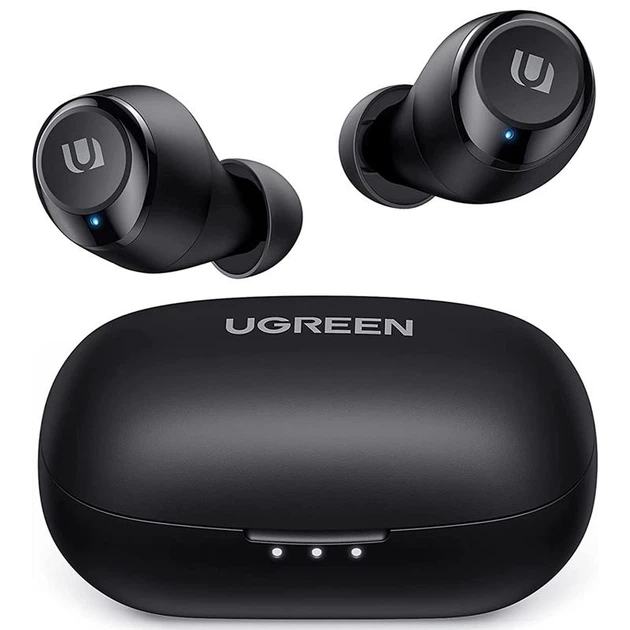 Bluetooth-гарнітура Ugreen WS100 Black (80606) - Фото 1 Bluetooth-гарнітура Ugreen WS100 Black (80606) - изображение 1