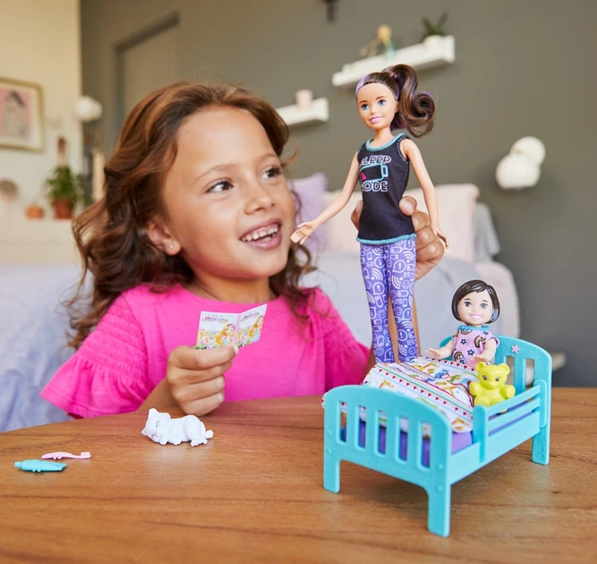 Zestaw lalek Barbie Opiekunka Skipper Czas na sen (887961803563) - obraz 7