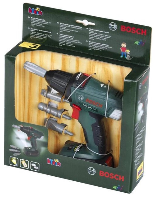 Narzędzie zabawkowe Klein Wiertarko-wkrętarka Bosch 8567 (4009847085672) - obraz 1