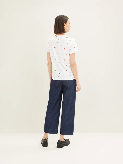 Футболка Tom Tailor XS Білий 1035378-31252 - изображение 2