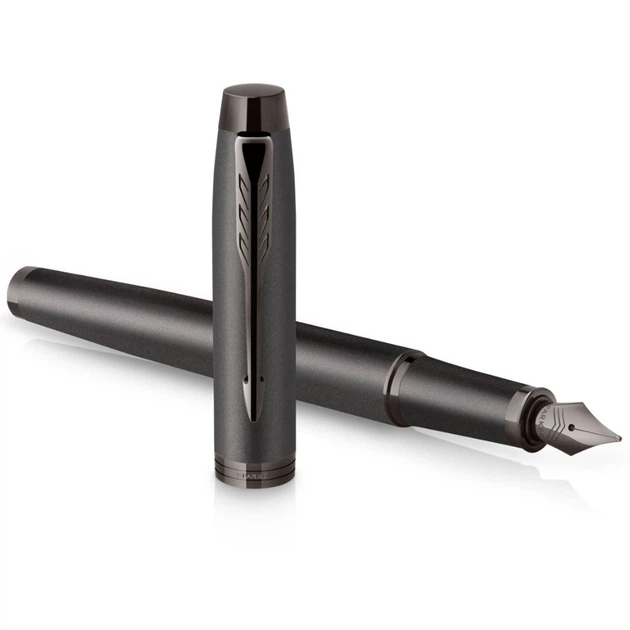 Ручка пір’яна Parker IM 17 Professionals Monochrome Titanium FP F (28011) - Фото 5 Ручка пір’яна Parker IM 17 Professionals Monochrome Titanium FP F (28011) - изображение 5