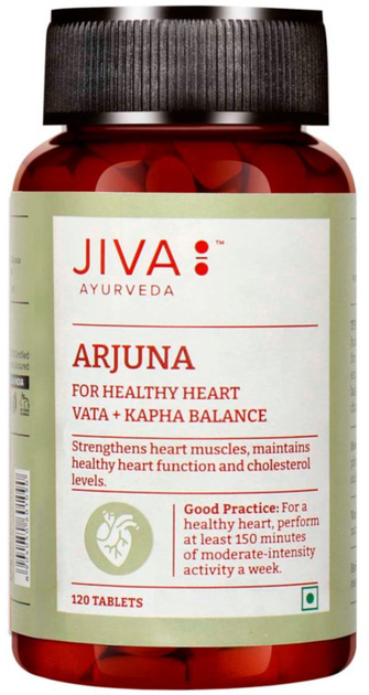 JIVA Ayurveda Arjuna 120 tabletek (8904050601090) - obraz 1