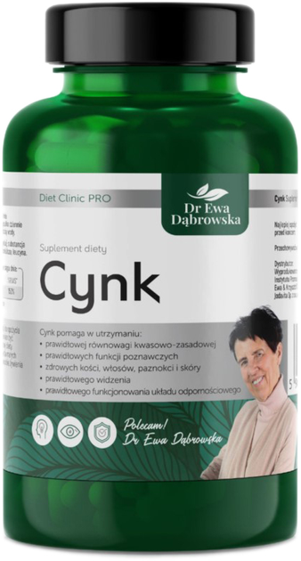 DR Ewa Dąbrowska Cynk 120 kapsułek (5906395564156) - obraz 1
