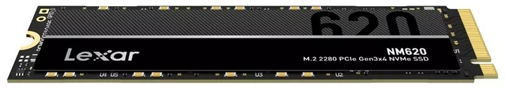 Dysk SSD Lexar NM620 512 GB NVMe M.2 2280 PCIe 3.0 x4 3D NAND (TLC) (LNM620X512G-RNNNG) - obraz 5