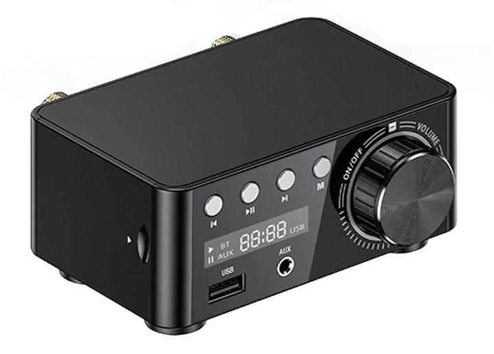 Аудио усилитель TPA3116 2х50Вт 9-24В Bluetooth 5.0 USB AUX - изображение 4