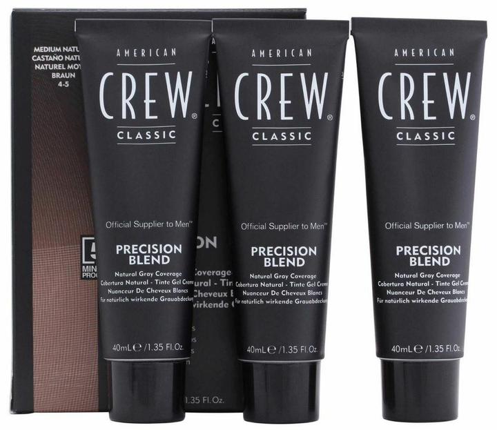 American Crew Precision Blend Poziom średni 4-5 3 x 40ml (0738678248348) - obraz 1