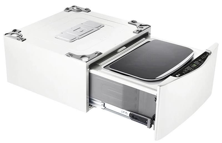 Пральна машина LG вертикальна, 2кг, 800, С, 70см, дисплей, інвертор, білий - изображение 2