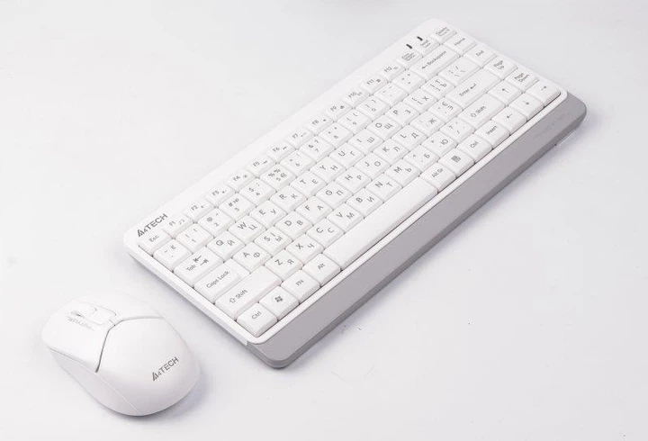 Комплект (клавиатура, мышь) беспроводной A4Tech FG1112 White - Фото 4 Комплект (клавиатура, мышь) беспроводной A4Tech FG1112 White - изображение 4