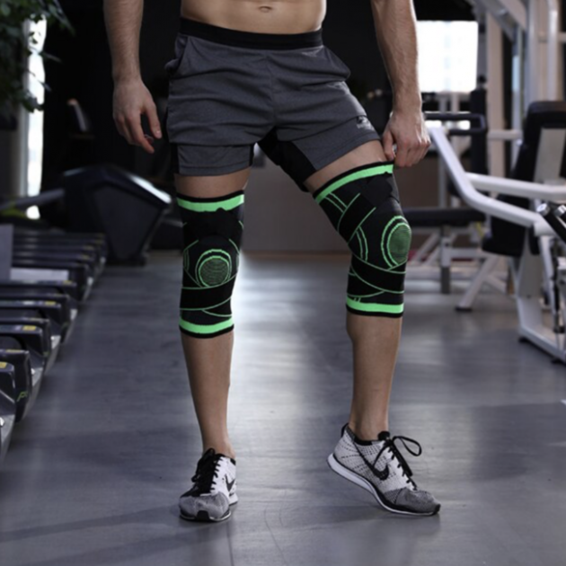 Наколенник компрессионный SELF-HEATING XL Green - Фото 4 Наколенник компрессионный SELF-HEATING XL Green - изображение 4