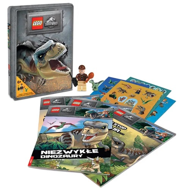 Zestaw książek z klockami LEGO Jurassic World (5907762001083) - obraz 3