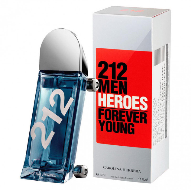 Туалетна вода для чоловіків Carolina Herrera 212 Heroes Edt 150 мл (8411061023655) - зображення 1