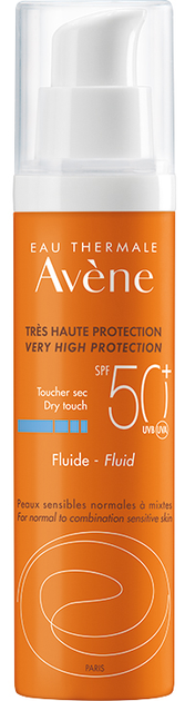 Сонцезахисний флюїд Avene SPF50+ для нормальної, комбінованої шкіри 50 мл (3282770112047) - зображення 1