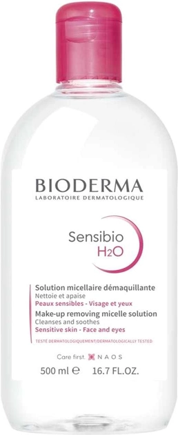 Płyn micelarny Bioderma Sensibio 500 ml (3401345935571) - obraz 1