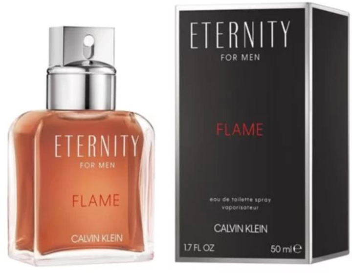 Woda toaletowa Calvin Klein Eternity Flame For Men Edt 50 ml (3614225670473) - obraz 1