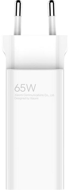 Ładowarka Xiaomi GaN Charger 65W (Type-A + Type-C) EU (36252) - obraz 1